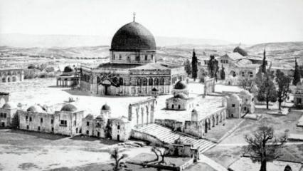 Kudüs'ün ilk fotoğrafları ortaya çıktı! İşgal öncesi dönemlerine ışık tutuyor
