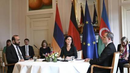 Azerbaycan ve Ermenistan barış i&ccedil;in Berlin'de g&ouml;r&uuml;şt&uuml;