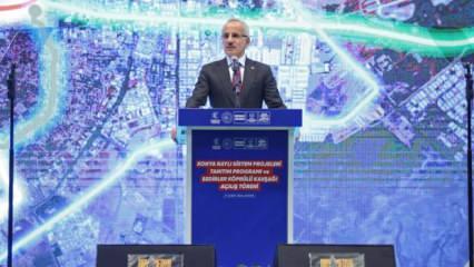 Bakan Uraloğlu: Konya’ya 55,6 kilometre raylı sistem hattı kazandırılacak