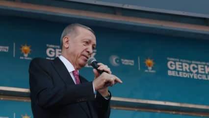 Cumhurbaşkanı Erdoğan'dan İstanbul ve Mersin mesajı: Kirli ittifakın farkındayız