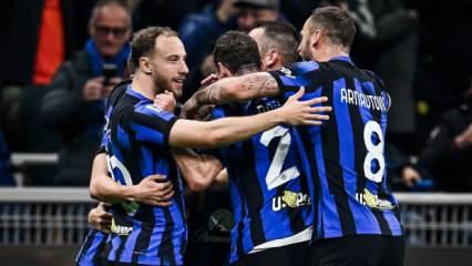 Inter'den Atalanta'ya gol yağmuru!