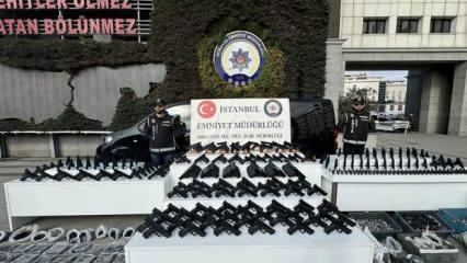 İstanbul'da kaçak silah operasyonlarında 17 kişi tutuklandı
