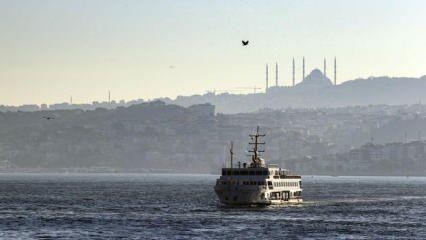 Marmara'da yoğun sis: Gemi ve hava trafiği durduruldu, seferler iptal edildi