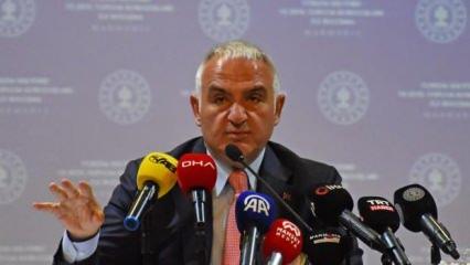 Kültür ve Turizm Bakanı Ersoy: Turizmin 12 aya yayılması lazım