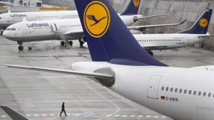 Lufthansa'nın yer hizmetleri personeli 3 günlük greve gidecek