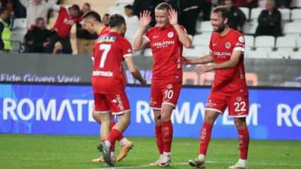 Antalyaspor tek golle galibiyeti hatırladı