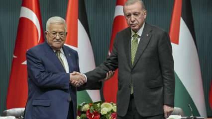 Erdoğan ve Abbas görüşmesi dünya basınında