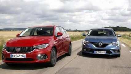  Fiat ve Renault fiyat listesini güncelledi!