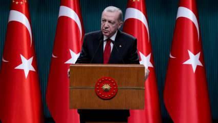 Kabine toplantısı sona erdi! Başkan Erdoğan'dan emeklilere ve çalışanlara mesaj