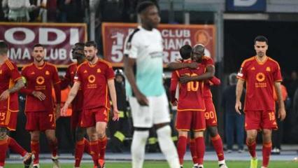 Roma'dan Brighton'a gol yağmuru