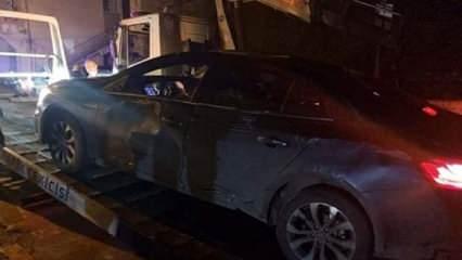 Üsküdar’da denetim noktasından kaçan otomobil kaza yaptı
