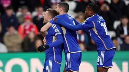 Yunus Akgün'lü Leicester tek golle kazandı