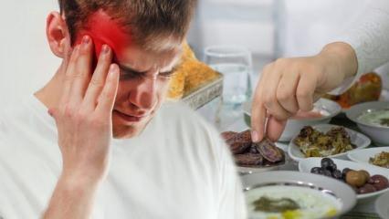 Açlıktan baş ağrısı nasıl geçer, neden olur? Oruçluyken migrenin nüksetmesi…