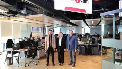 AK Parti Bayrampaşa Belediye Başkan adayı İlknur Kovaç'tan Kanal7 Medya Grubu'na ziyaret