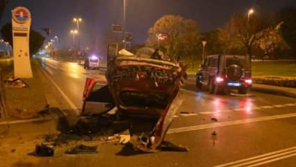 Alkollü sürücü dehşeti! İstanbul İl Başkanı kaza geçirdi