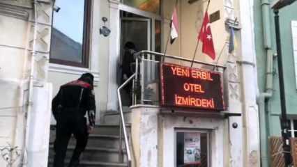 İzmir'de otellere 'düzensiz göçmen' operasyonu