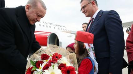 Cumhurbaşkanı Erdoğan Van'a geldi