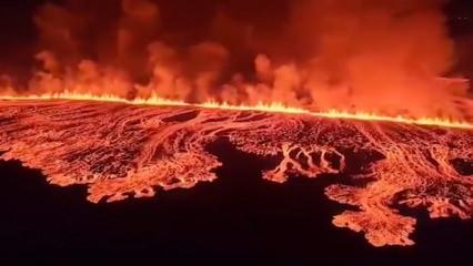 İzlanda'da aralık ayından bu yana 4. yanardağ patlaması