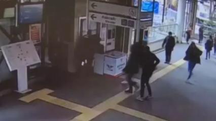Marmaray İstasyonu'nda kadın çalışana bıçaklı saldırı! Yüzüne 40 dikiş atıldı