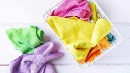 Mikrofiber bezler nasıl yıkanır? Mikrofiber bezlerin özelliklerini kaybetmeden nasıl temizlersiniz?