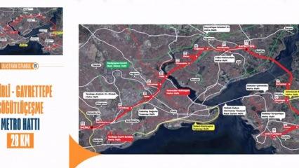 Murat Kurum paylaştı! 8 ilçeyi birleştiren, metrobüsü ve E-5 trafiğini rahatlatacak proje