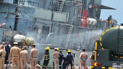 Tayland'da savaş gemisi, savaş gemisini vurdu! Çok sayıda asker yaralı