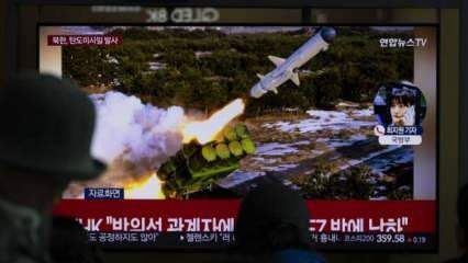 Kuzey Kore'den 3 balistik füze daha