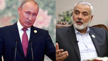 Hamas lideri Heniyye'den Putin'e tebrik ve işbirliği mesajı