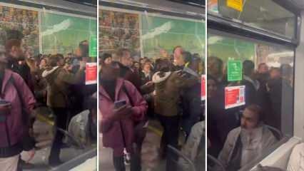 İstanbul'da ulaşım çilesi kavgaya dönüştü! 'Metrobüse senin yüzünden binemedim' 