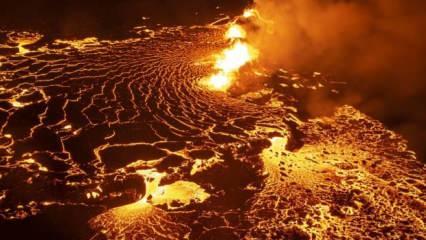 İzlanda'da yanardağ patlaması, acil durum ilan edildi