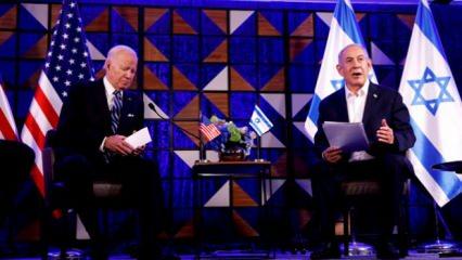 Karşılıklı restleşmişlerdi! Biden ve Netanyahu'dan flaş görüşme