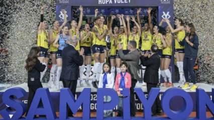 Kupa Voley’de şampiyon Fenerbahçe Opet! 