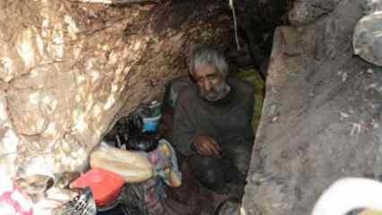 Mağarada yaşayan 'İskender Aga' hayatını kaybetti