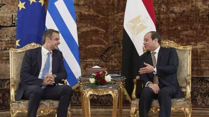 Mısır ve Yunanistan ortak bildiri imzaladı!