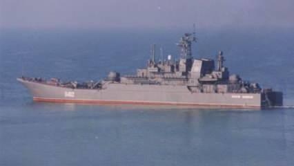 Ukrayna, Rus çıkarma gemisini vurdu