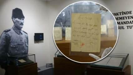 Atatürk kendi el yazısıyla yazmış! Taarruz emri 109 yıl sonra deşifre edildi