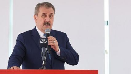 BBP Genel Başkanı Destici'den Suşehri'ne destek açıklaması
