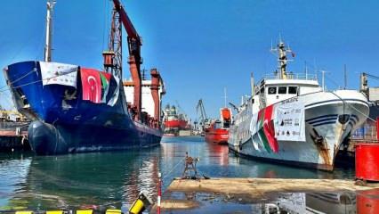 Gemiler hazır, Özgürlük Filosu Gazze'ye doğru yola çıkıyor!