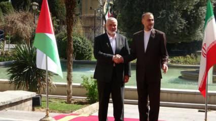 Hamas Lideri İran Dışişleri Bakanı ile görüştü