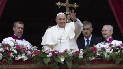 Papa'dan paskalya ayininde Gazze için ateşkes çağrısı