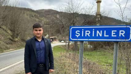 20 yaşındaki Mustafa Doğan muhtar seçildi