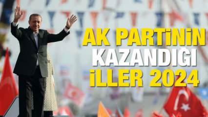 AK Parti kaç il aldı? Ak Parti'nin kazandığı iller 2024...