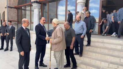 Başkan Altay, Alaaddin Camii’nde vatandaşlarla buluştu
