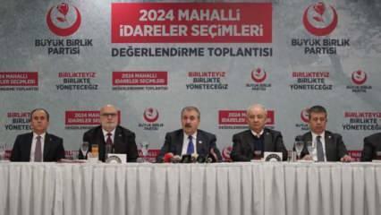 BBP Lideri Mustafa Destici'den YSK'nın Van kararına tepki
