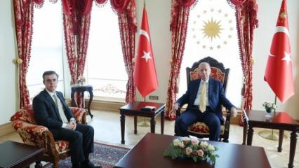 Cumhurbaşkanı Erdoğan, Mücahit Ören'i kabul etti