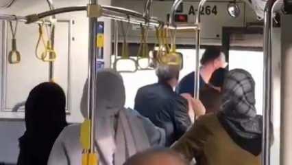 İETT otobüsünde yolcu ile şoför arasında çıkan tartışma yumruklu kavgaya dönüştü