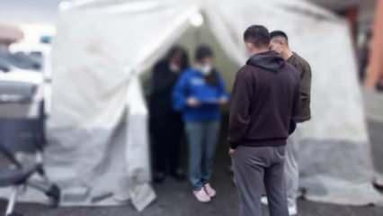 Iğdır'da kızamık alarmı: Hastanede çadır kuruldu