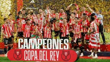 İspanya Kral Kupası'nı Athletic Bilbao kazandı