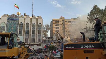 İsrail İran'ın Şam'daki konsolosluk binasını vurdu! ABD'den ilk açıklama geldi
