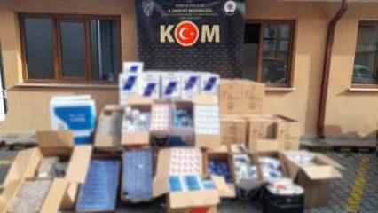 Konya'da kaçakçılık operasyonlarında 14 şüpheli yakalandı